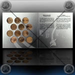 SLOVENIJA 12 x 5 Tolarjev (KOMPLET) BU